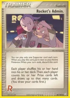 Rocket's Admin. Team Rocket Returns