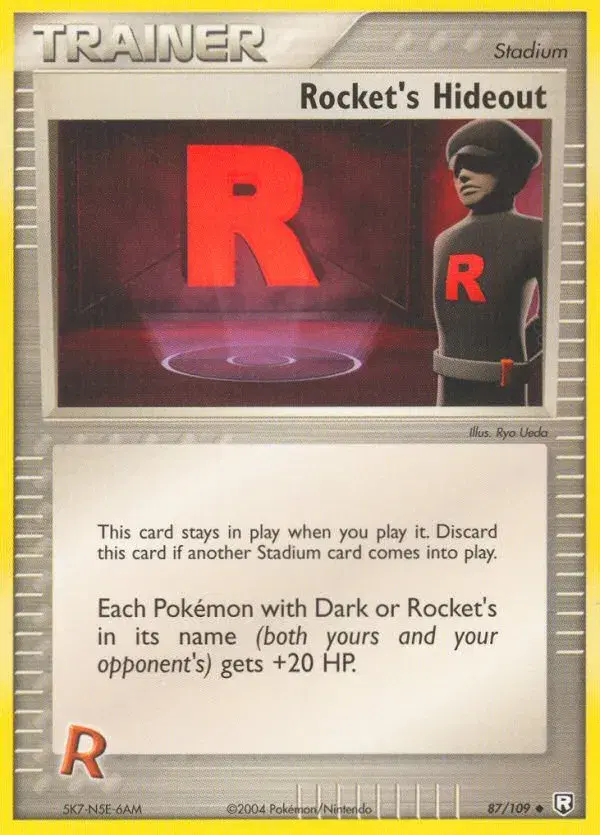 Rocket's Hideout Team Rocket Returns 87