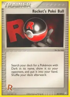 Rocket's Poké Ball Team Rocket Returns