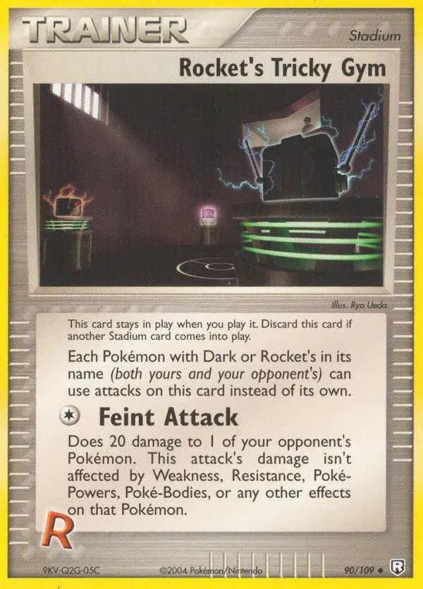 Rocket's Tricky Gym Team Rocket Returns 90
