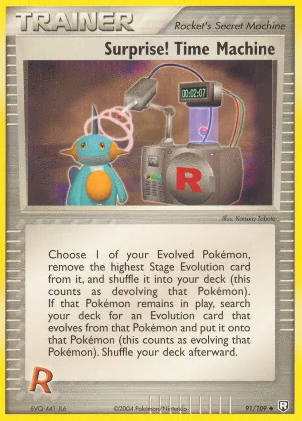 Surprise! Time Machine Team Rocket Returns 91