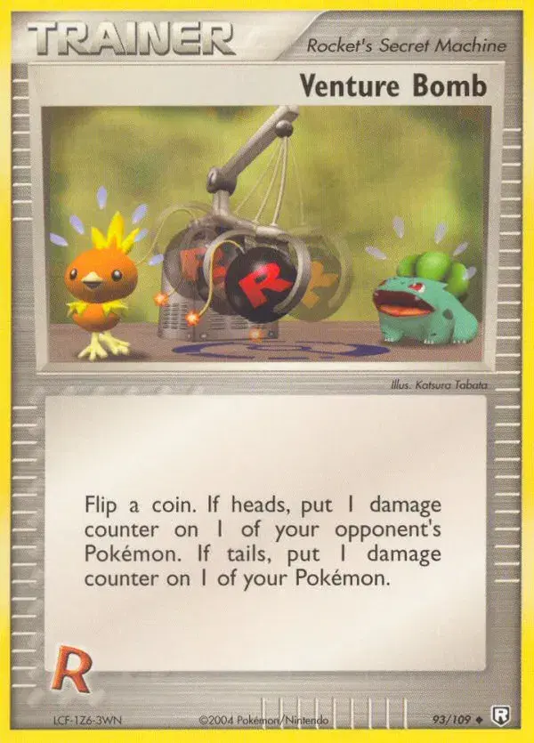 Venture Bomb Team Rocket Returns 93