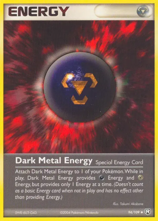 Dark Metal Energy Team Rocket Returns 94