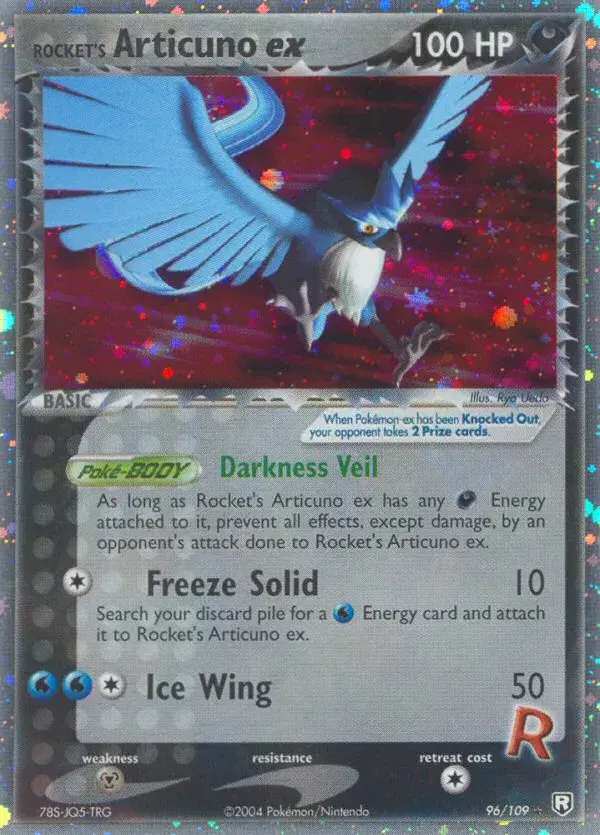 Rocket's Articuno ex Team Rocket Returns 96