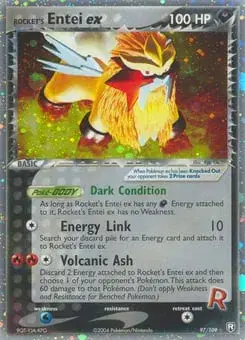 Rocket's Entei ex Team Rocket Returns