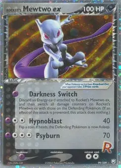 Rocket's Mewtwo ex Team Rocket Returns
