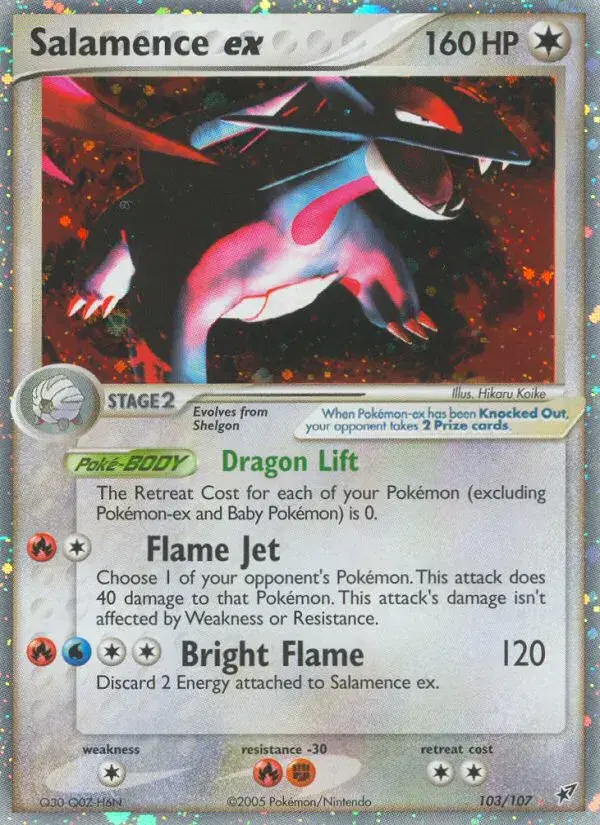 Salamence ex Deoxys 103