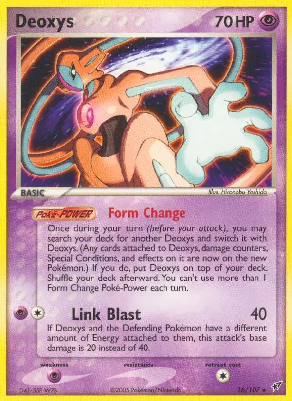 Deoxys Deoxys 16