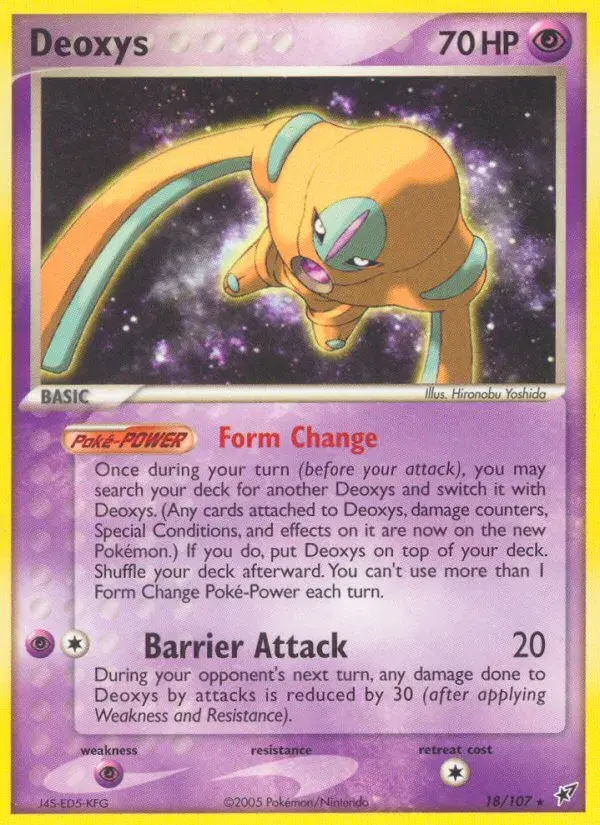 Deoxys Deoxys 18
