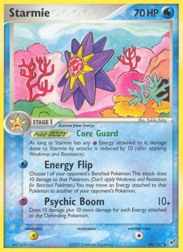 Starmie Deoxys 48