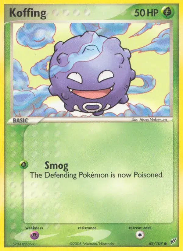 Koffing Deoxys 62