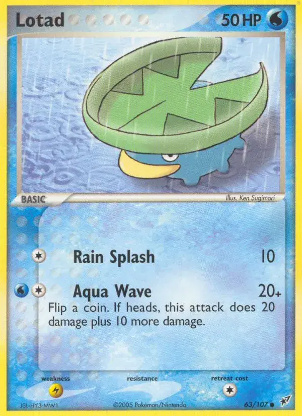 Lotad Deoxys 63