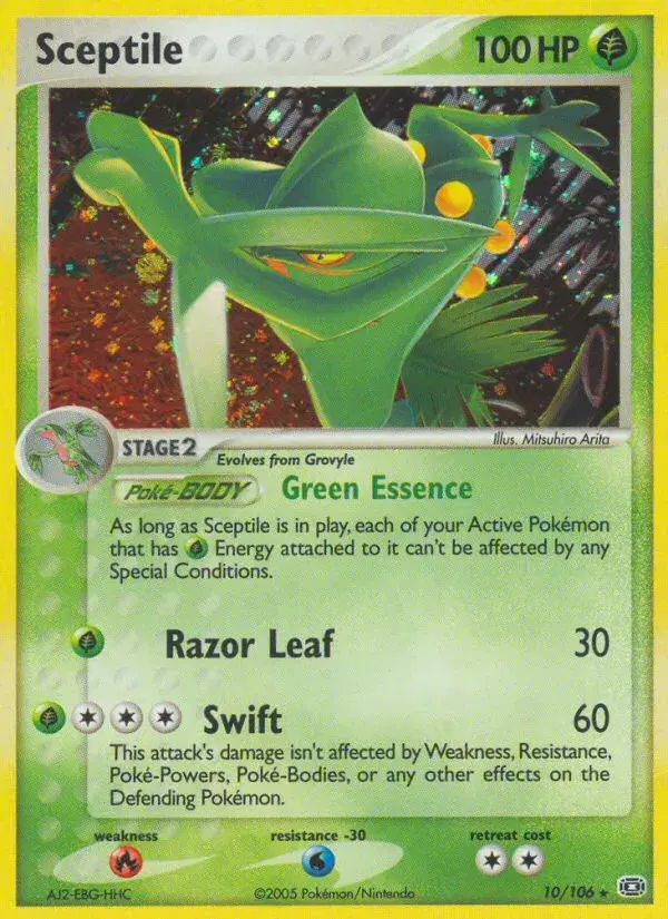 Sceptile Emerald 10