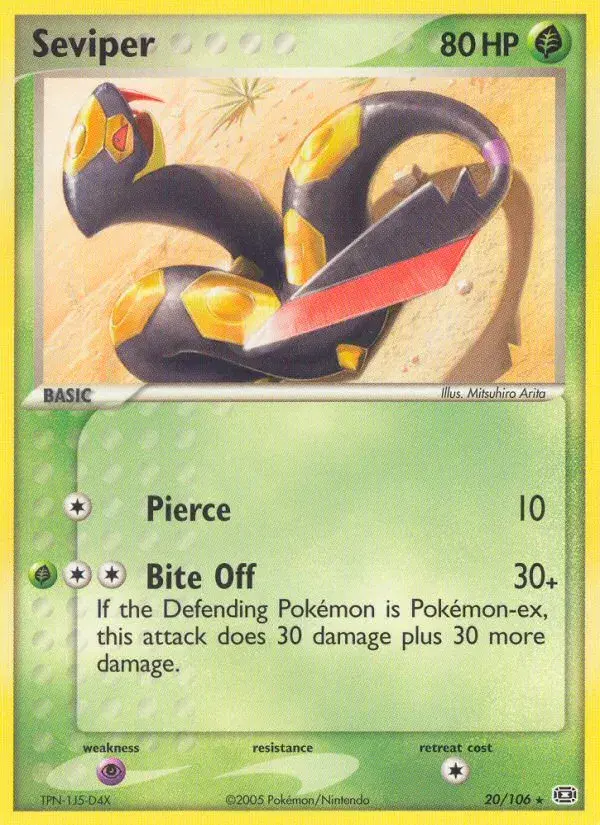 Seviper Emerald 20