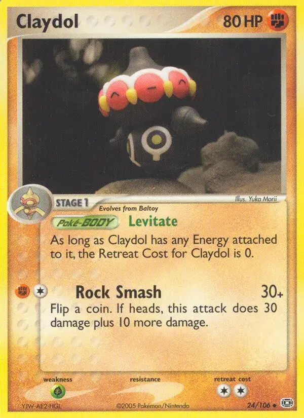 Claydol Emerald 24