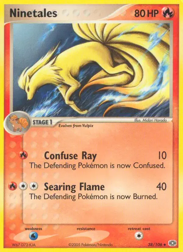 Ninetales Emerald 38