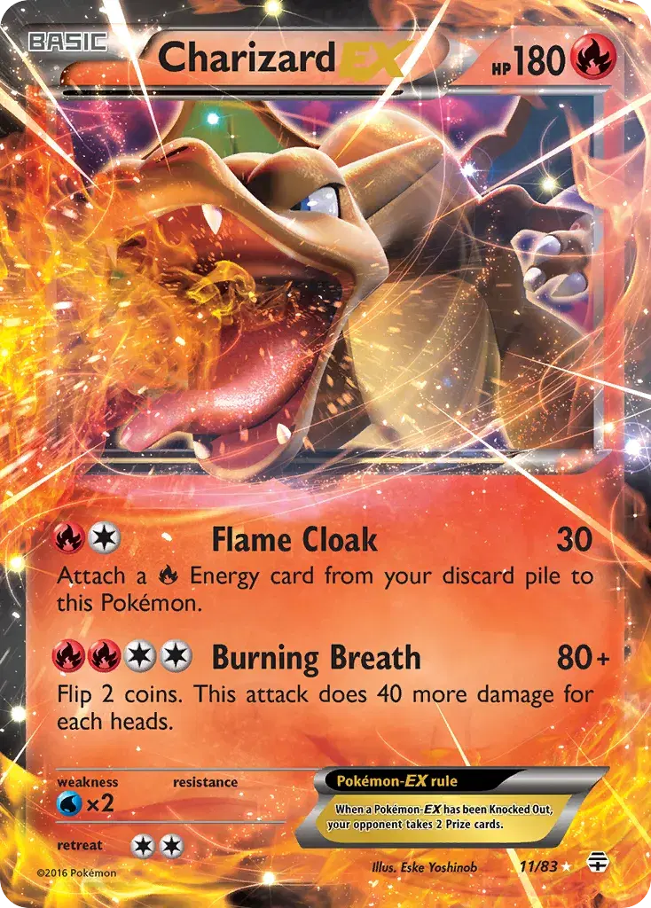 Charizard-EX Generations 11