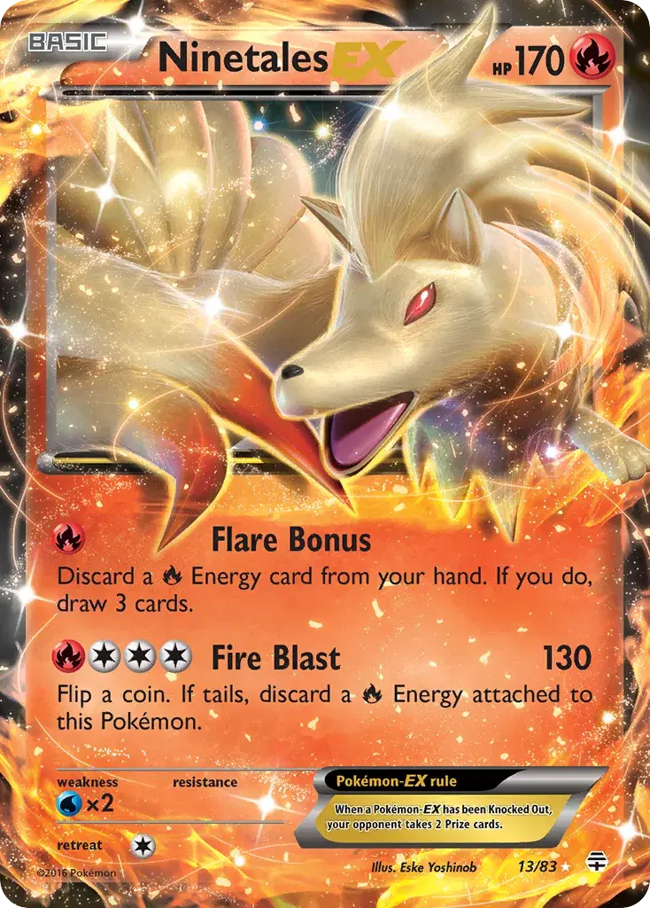 Ninetales-EX Generations 13