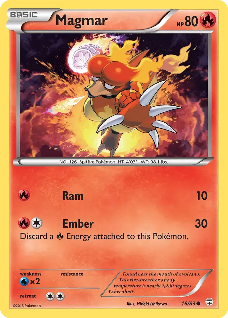 Magmar Generations 16
