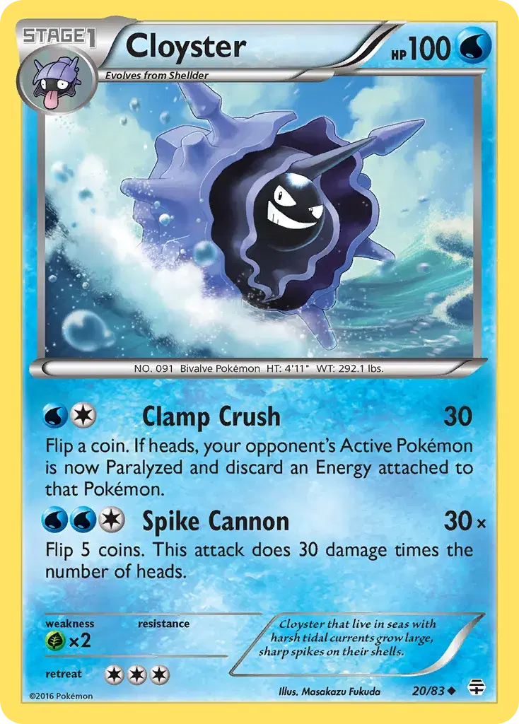 Cloyster Generations 20