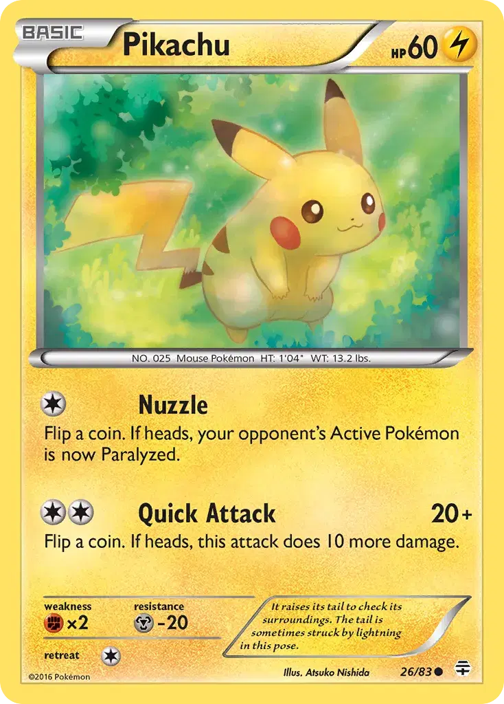 Pikachu Generations 26