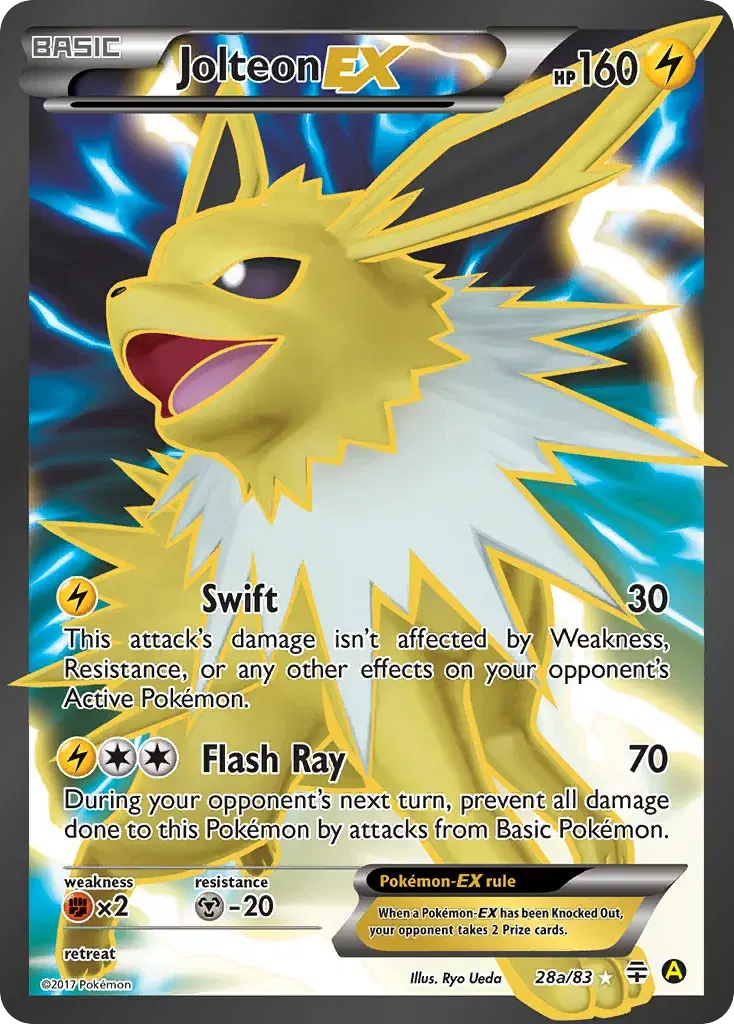 Jolteon-EX Generations 28a
