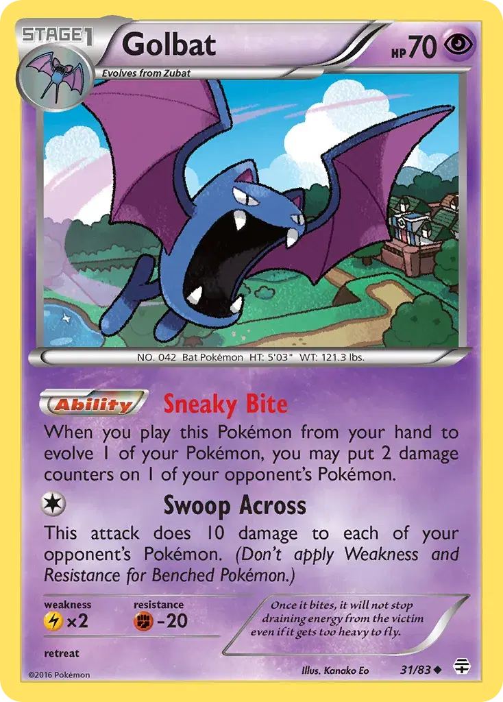 Golbat Generations 31