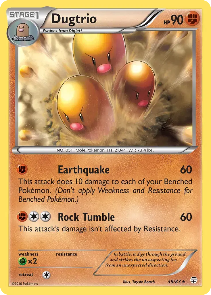 Dugtrio Generations 39