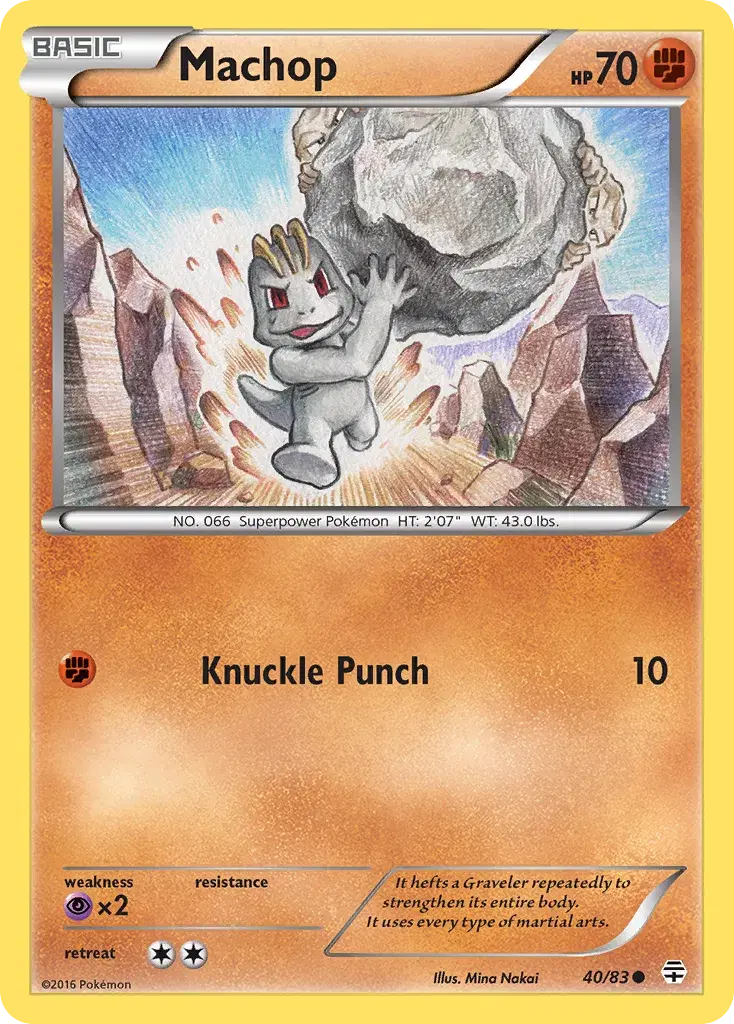 Machop Generations 40