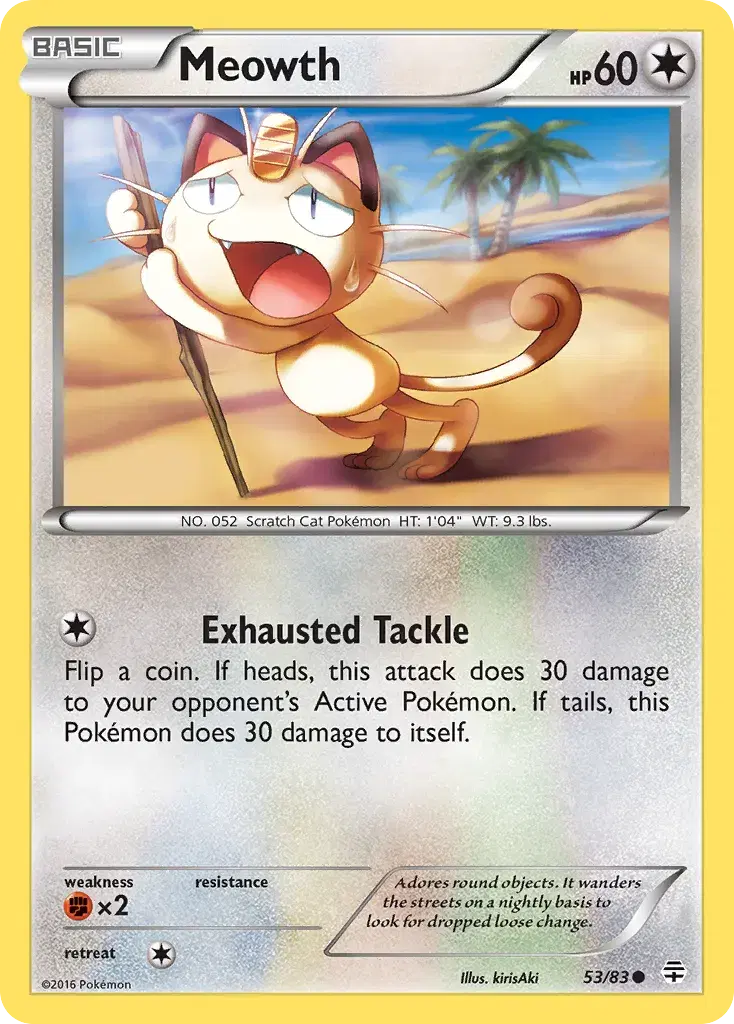 Meowth Generations 53