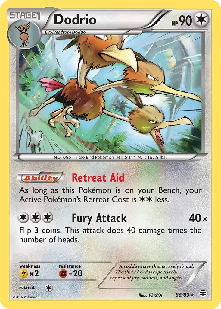Dodrio Generations 56