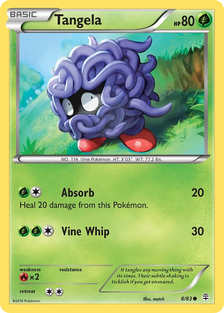 Tangela Generations 8