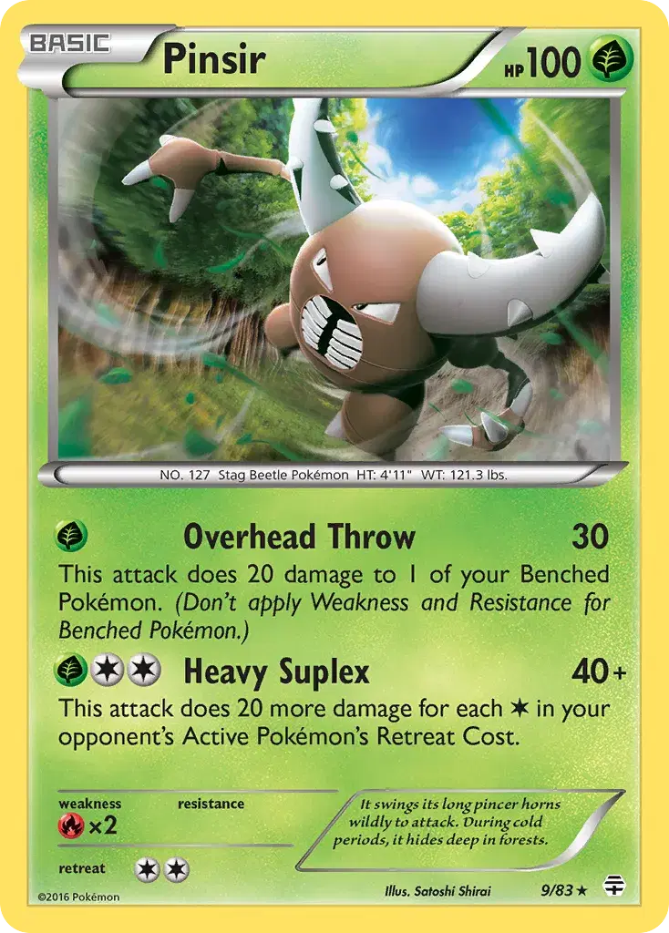 Pinsir Generations 9
