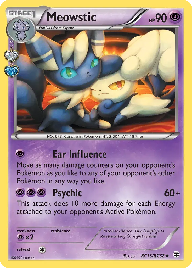 Meowstic Generations RC15