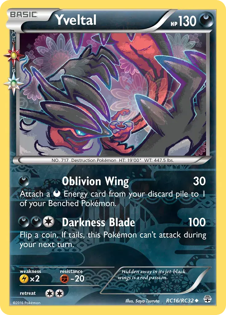 Yveltal Generations RC16