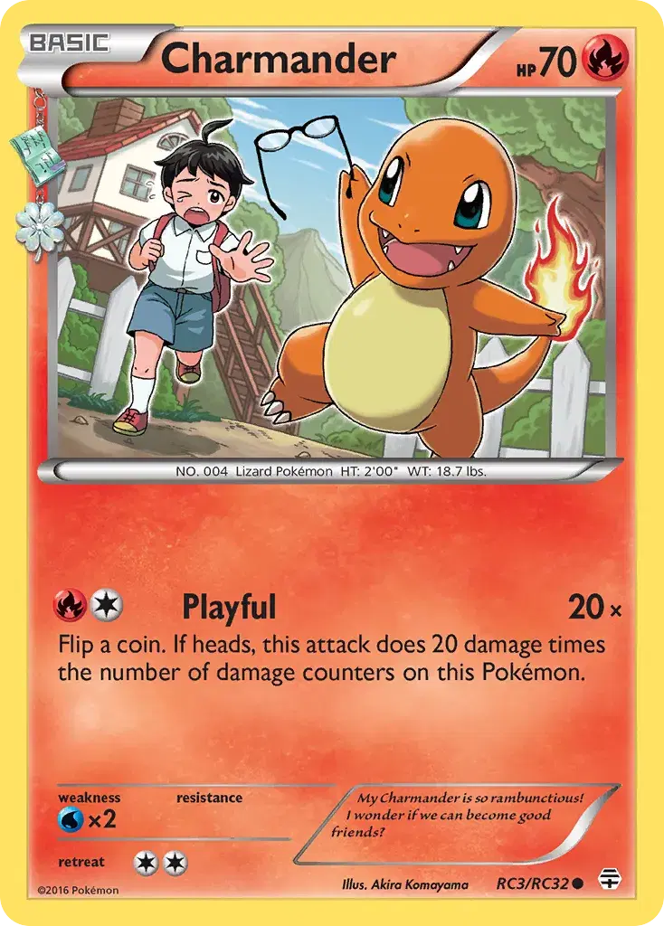Charmander Generations RC3