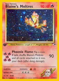 Blaine's Moltres Gym Heroes