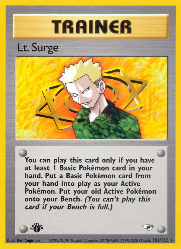 Lt. Surge Gym Heroes 101