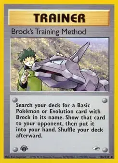 Brock's Training Method Gym Heroes