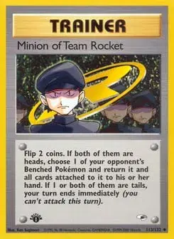 Minion of Team Rocket Gym Heroes