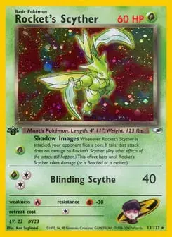 Rocket's Scyther Gym Heroes