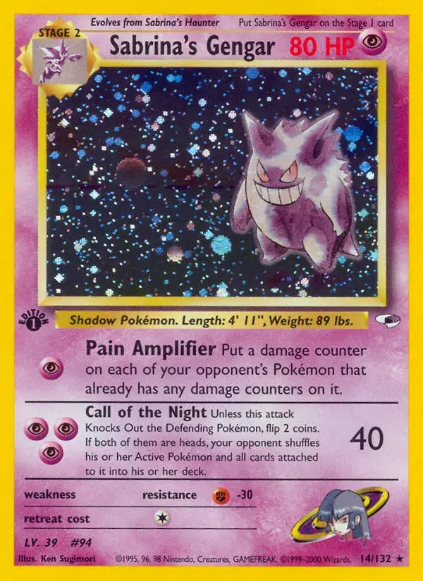 Sabrina's Gengar Gym Heroes 14