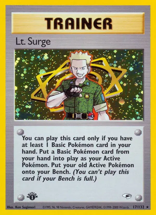 Lt. Surge Gym Heroes 17