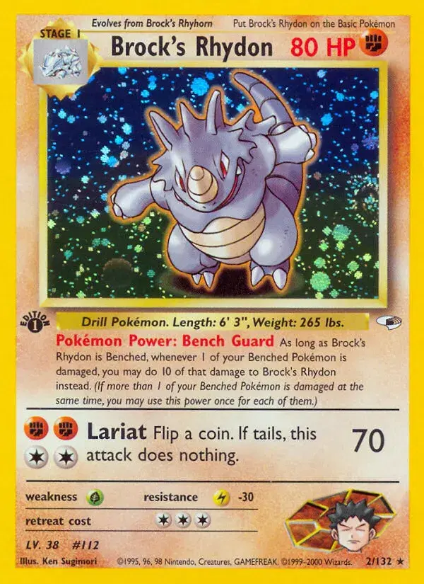 Brock's Rhydon Gym Heroes 2