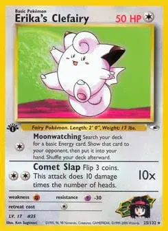 Erika's Clefairy Gym Heroes