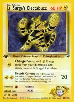 Lt. Surge's Electabuzz Gym Heroes
