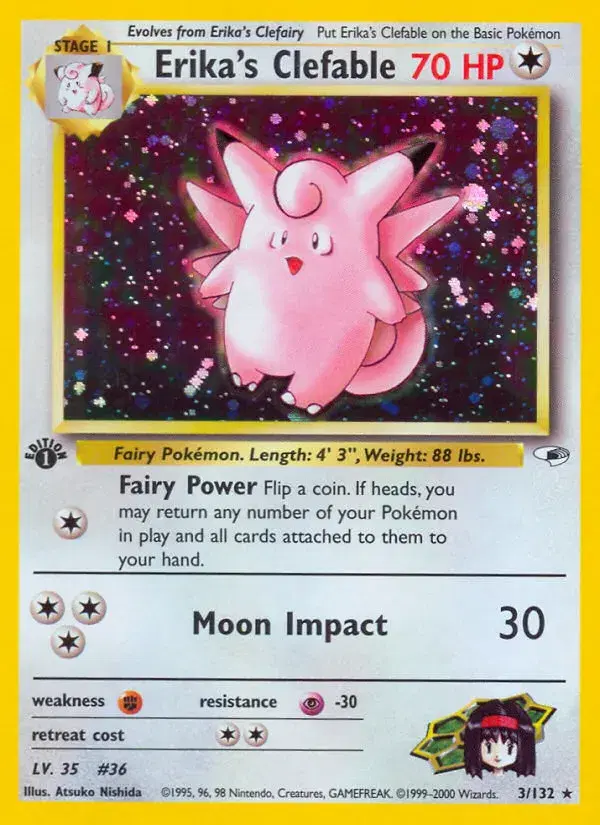 Erika's Clefable Gym Heroes 3