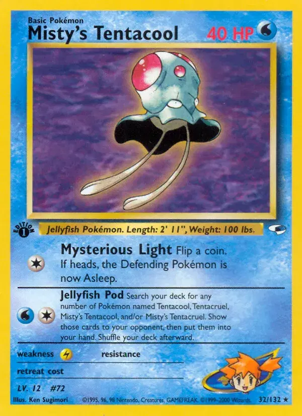 Misty's Tentacool Gym Heroes 32