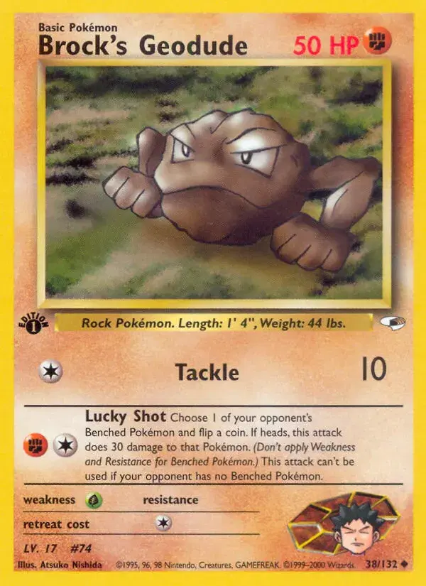 Brock's Geodude Gym Heroes 38
