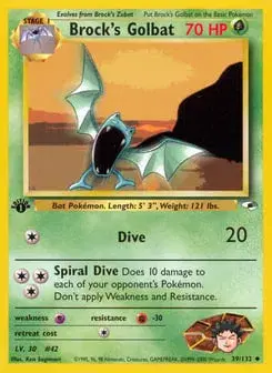 Brock's Golbat Gym Heroes